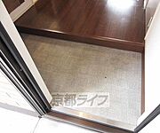 広い玄関です・