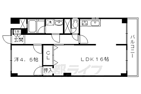 京都府向日市上植野町樋爪（賃貸マンション1LDK・3階・50.00㎡） その2