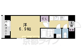 京都府京都市下京区西七条南東野町（賃貸マンション1K・4階・22.60㎡） その2