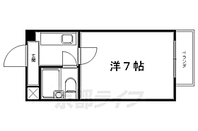 Ｄ’ｓ　ＬＹＮＸ 110 ｜ 京都府京都市左京区静市市原町（賃貸マンション1K・1階・19.00㎡） その2