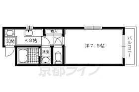 アルカス今出川 2-A ｜ 京都府京都市上京区元伊佐町（賃貸マンション1K・2階・23.10㎡） その2