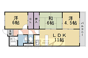 京都府乙訓郡大山崎町字円明寺小字鳥居前（賃貸マンション3LDK・5階・69.60㎡） その2