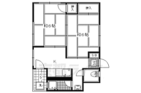 アミューズ北山 301 ｜ 京都府京都市北区鷹峯上ノ町（賃貸マンション2K・3階・35.00㎡） その2