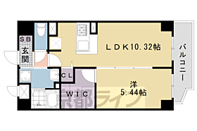 京都府京都市南区吉祥院三ノ宮町（賃貸マンション1LDK・4階・41.60㎡） その2