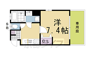 京都府長岡京市開田3丁目（賃貸アパート1K・1階・25.60㎡） その2