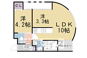 京都府向日市上植野町山ノ下（賃貸マンション2LDK・2階・40.34㎡） その2