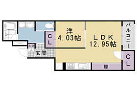 京都府京都市中京区角倉町（賃貸マンション1LDK・4階・43.10㎡） その2