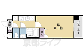 京都府京都市下京区西七条石井町（賃貸マンション1K・3階・25.80㎡） その2