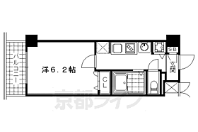 京都府京都市下京区清水町（賃貸マンション1K・4階・21.36㎡） その2