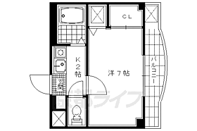 サンシャイン金閣寺 103 ｜ 京都府京都市北区衣笠西馬場町（賃貸マンション1K・1階・21.00㎡） その2