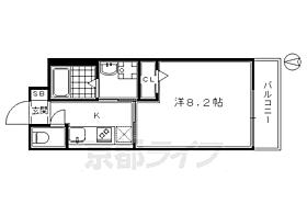 京都府京都市東山区上堀詰町（賃貸マンション1K・2階・27.39㎡） その2