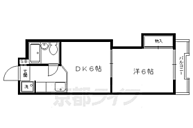 ヴィラビアンカIII 403 ｜ 京都府京都市上京区横大宮町（賃貸マンション1DK・4階・28.00㎡） その2