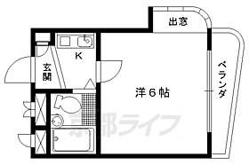 京都府長岡京市天神1丁目（賃貸マンション1K・3階・16.64㎡） その2