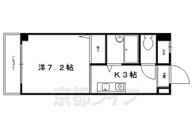 グリーンハーモニーII 203 ｜ 京都府京都市左京区岩倉忠在地町（賃貸マンション1K・2階・22.21㎡） その2