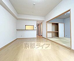 京都地下鉄東西線 二条城前駅 徒歩4分の賃貸マンション 5階3LDKのリビング/ダイニング