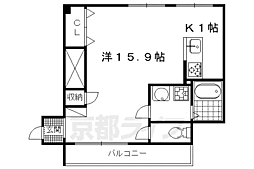 マンション和田 ワンルームの間取図画像