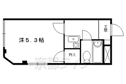 ＣＡＳＡ　ＹＡＧＩ 1階1Kの間取り