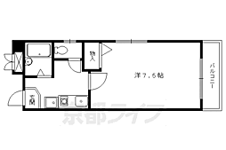 ＣＡＳＡ・50 2階1Kの間取り