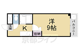 間取図画像 1K