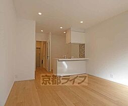 JR山陰本線 梅小路京都西駅 徒歩3分の賃貸アパート 1階ワンルームのリビング/ダイニング
