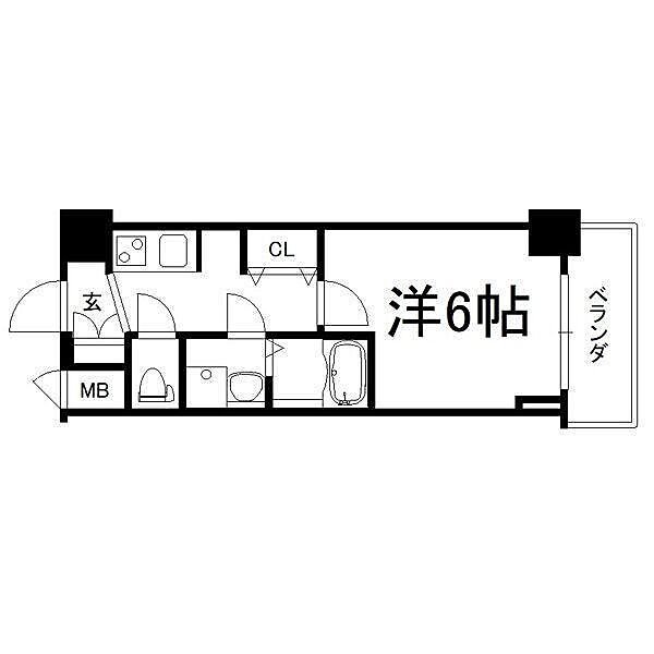 クレアート北大阪レヴァンテ ｜大阪府大阪市旭区大宮4丁目(賃貸マンション1K・14階・22.23㎡)の写真 その2