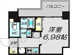 QuintetJOTONOE 1Kの間取図画像
