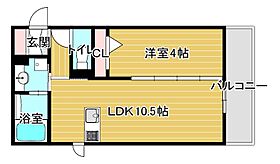 大阪府大阪市都島区東野田町１丁目（賃貸アパート1LDK・1階・37.68㎡） その2