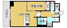 大阪府大阪市北区中崎１丁目（賃貸マンション1LDK・10階・31.85㎡） その2