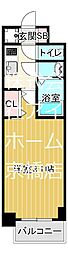 S-RESIDENCE都島 9階1Kの間取り