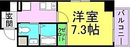 間取図画像 1K