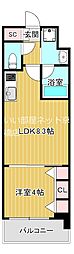 アーバネックス京橋プライマリーワン 1LDKの間取図画像