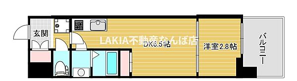 セレニテ難波グランデノール ｜大阪府大阪市浪速区桜川1丁目(賃貸マンション1DK・7階・23.26㎡)の写真 その2