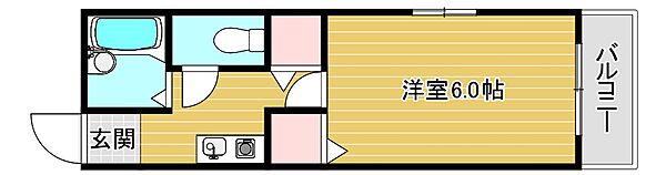 アドラブール西大阪 ｜大阪府大阪市港区南市岡1丁目(賃貸マンション1K・5階・20.50㎡)の写真 その2