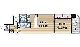 大阪府大阪市西区江戸堀3丁目7-18（賃貸マンション1LDK・3階・34.78㎡） その2