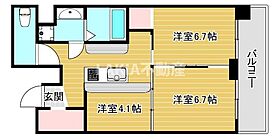 リブマークミナミホリエ 803 ｜ 大阪府大阪市西区南堀江4丁目28-2（賃貸マンション2LDK・8階・48.94㎡） その2