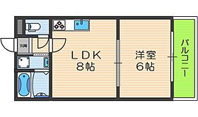 ラインビルド肥後橋  ｜ 大阪府大阪市西区江戸堀1丁目（賃貸マンション1LDK・4階・35.64㎡） その2