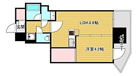 大阪府大阪市西区立売堀3丁目（賃貸マンション1LDK・6階・35.53㎡） その2