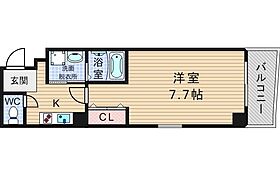 大阪府大阪市西区江之子島2丁目1-65（賃貸マンション1K・7階・26.50㎡） その2