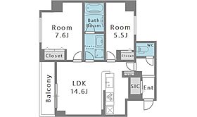 大阪府大阪市西区土佐堀1丁目6-15（賃貸マンション2LDK・2階・61.51㎡） その2