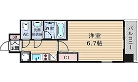 アドバンス難波西アクア 704 ｜ 大阪府大阪市浪速区幸町3丁目（賃貸マンション1K・7階・24.49㎡） その2