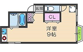 井上ビル  ｜ 大阪府大阪市西区南堀江1丁目（賃貸マンション1R・8階・22.30㎡） その2