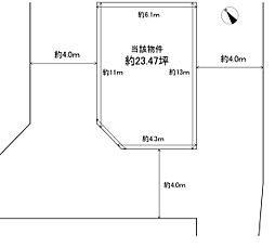 物件画像 和泉市富秋町３丁目　約２３坪