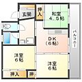 ビレッジハウス三橋1号棟1階4.5万円