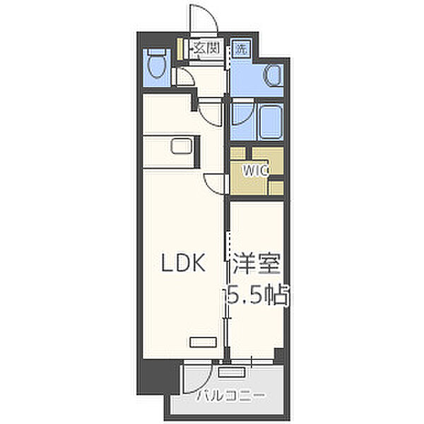 プレサンス心斎橋ニスト ｜大阪府大阪市中央区南船場1丁目(賃貸マンション1LDK・7階・42.74㎡)の写真 その2