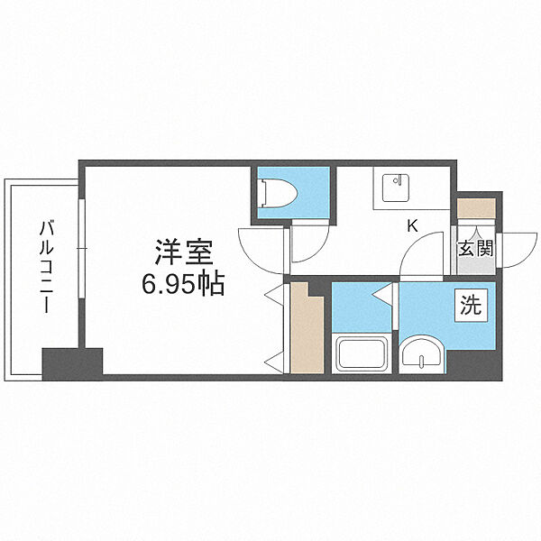 フォーリアライズ難波シエロ ｜大阪府大阪市浪速区桜川2丁目(賃貸マンション1K・4階・23.73㎡)の写真 その2