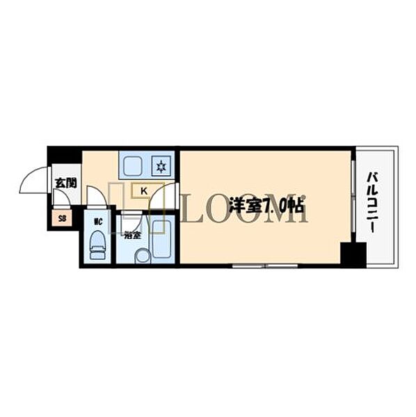 北堀江かがせ ｜大阪府大阪市西区北堀江2丁目(賃貸マンション1K・4階・20.00㎡)の写真 その2