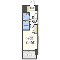 大阪府大阪市中央区上本町西3丁目（賃貸マンション1R・4階・27.72㎡） その2