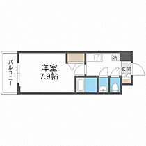 大阪府大阪市中央区難波4丁目（賃貸マンション1K・4階・25.20㎡） その2