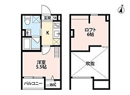 Ｍａｉｓｏｎ　Ｄｅ　Ｉｓｔｉｋｌａｌ 1階1Kの間取り