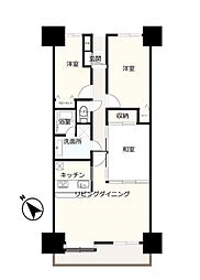 ダイアパレス千葉青葉台サウスアベニュー 3LDKの間取図画像